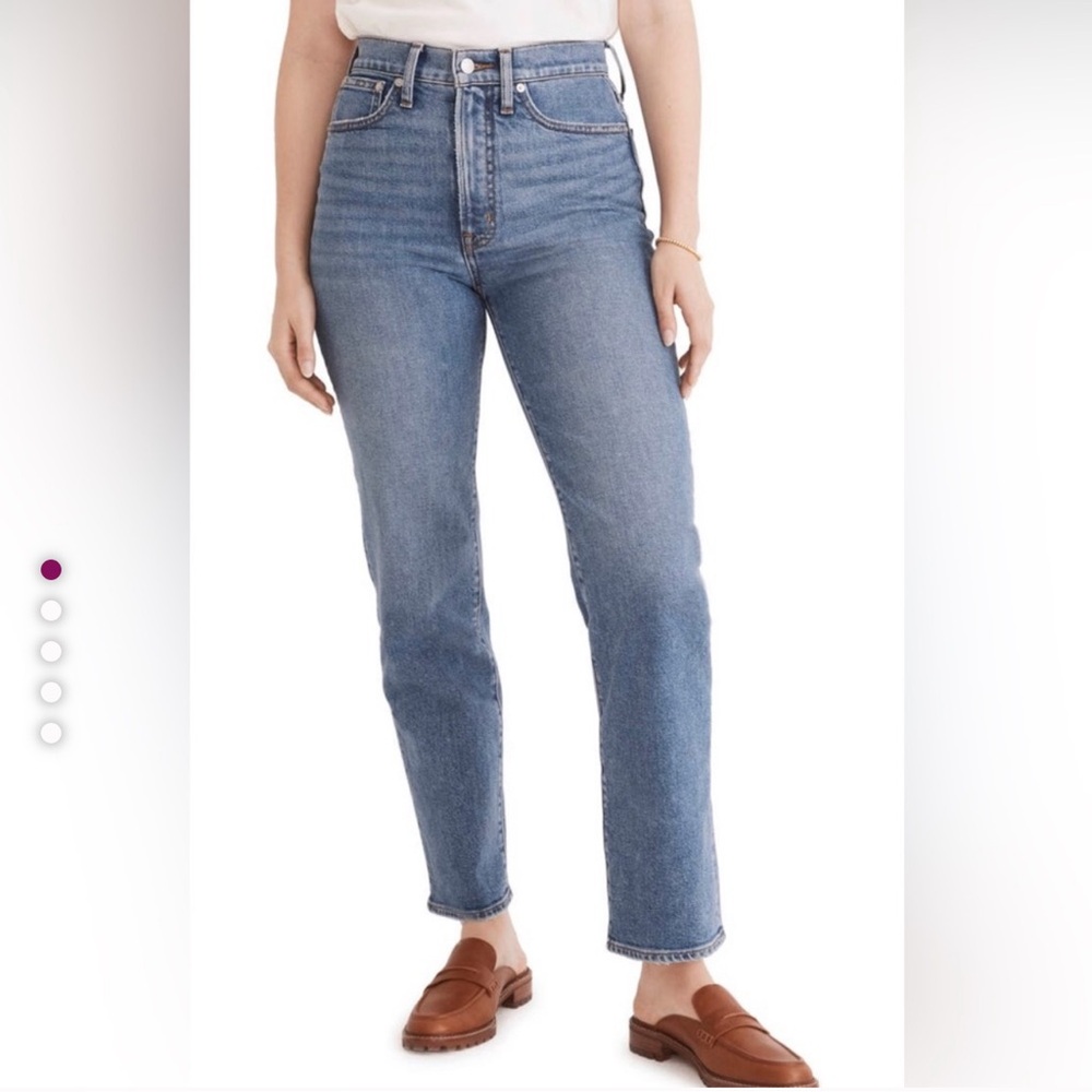 Madewell Women's Straight Leg Jeans - Blue